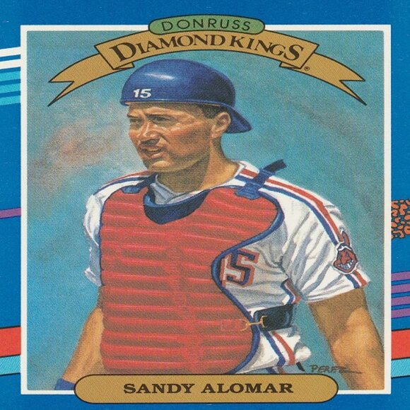 Sandy Alomar MLB Card Collection - 6 Cleveland Indians MLB Cards - Picture 2 of 7